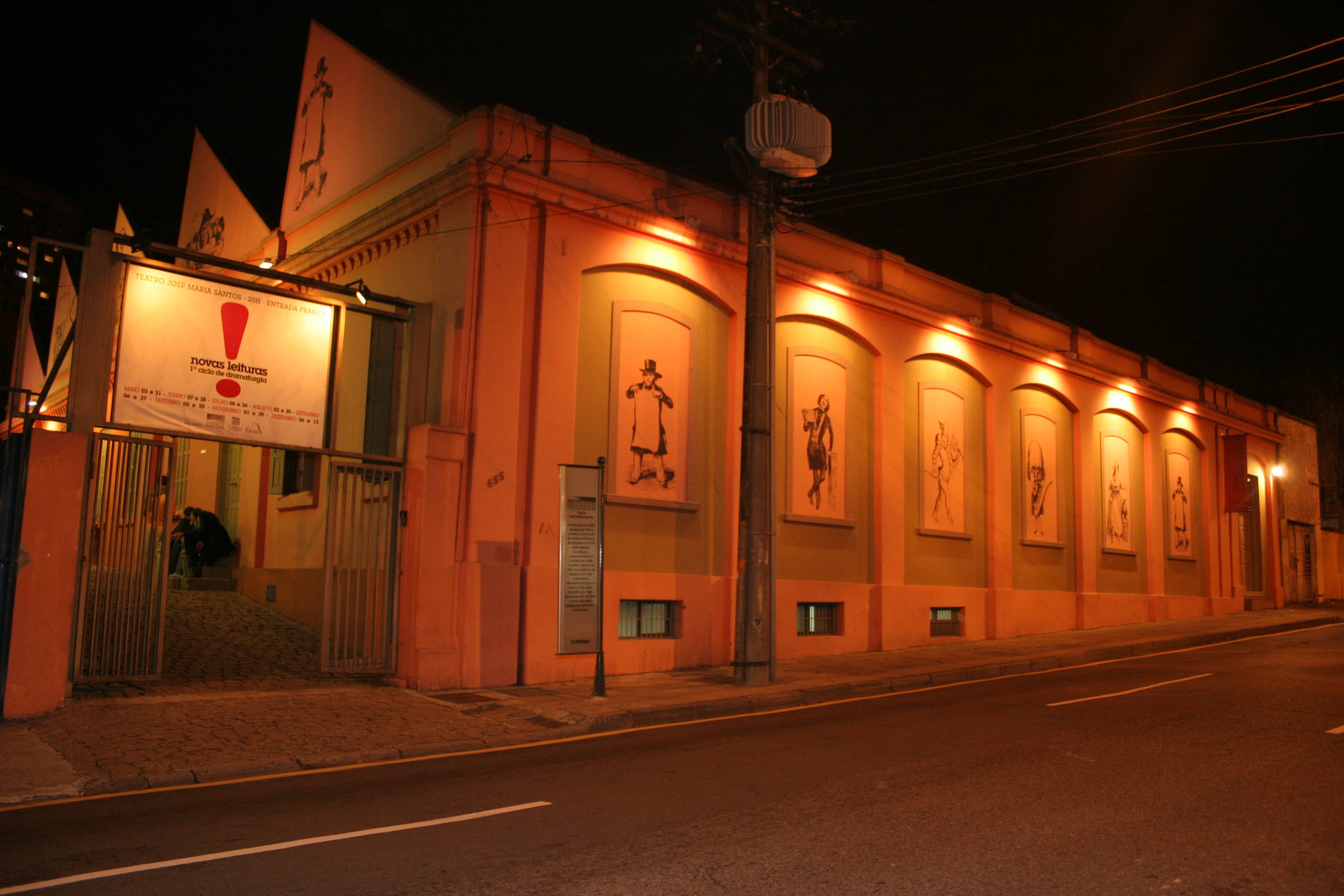 Fachada Teatro Zé Maria Santos