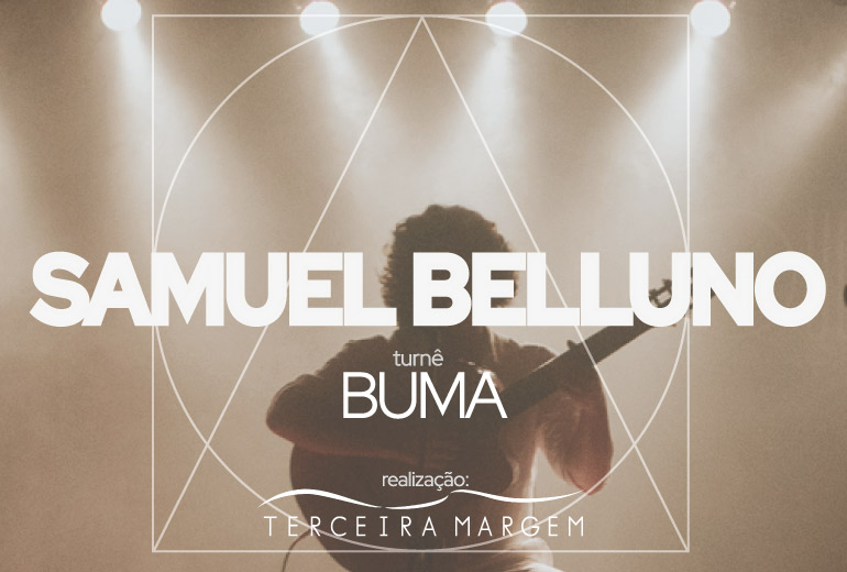 Samuel Belluno lança show Buma no Miniauditório do Teatro Guaíra em julho