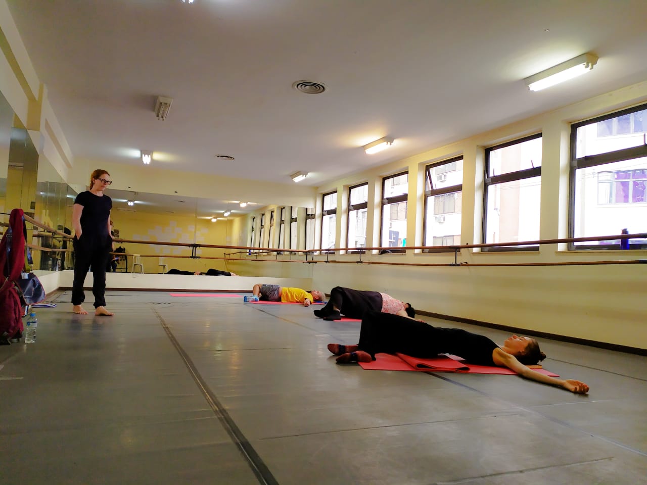 Ensaio Movimentos sobre a cidade no Teatro Guaíra