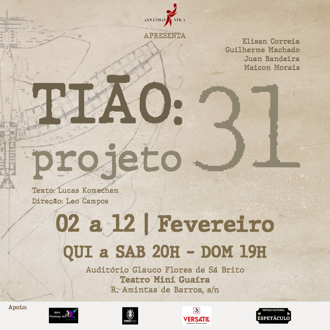 Arte do Projeto Tião