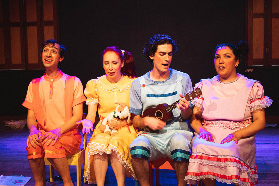 Atores em "Carmela Caramelo e Remela"