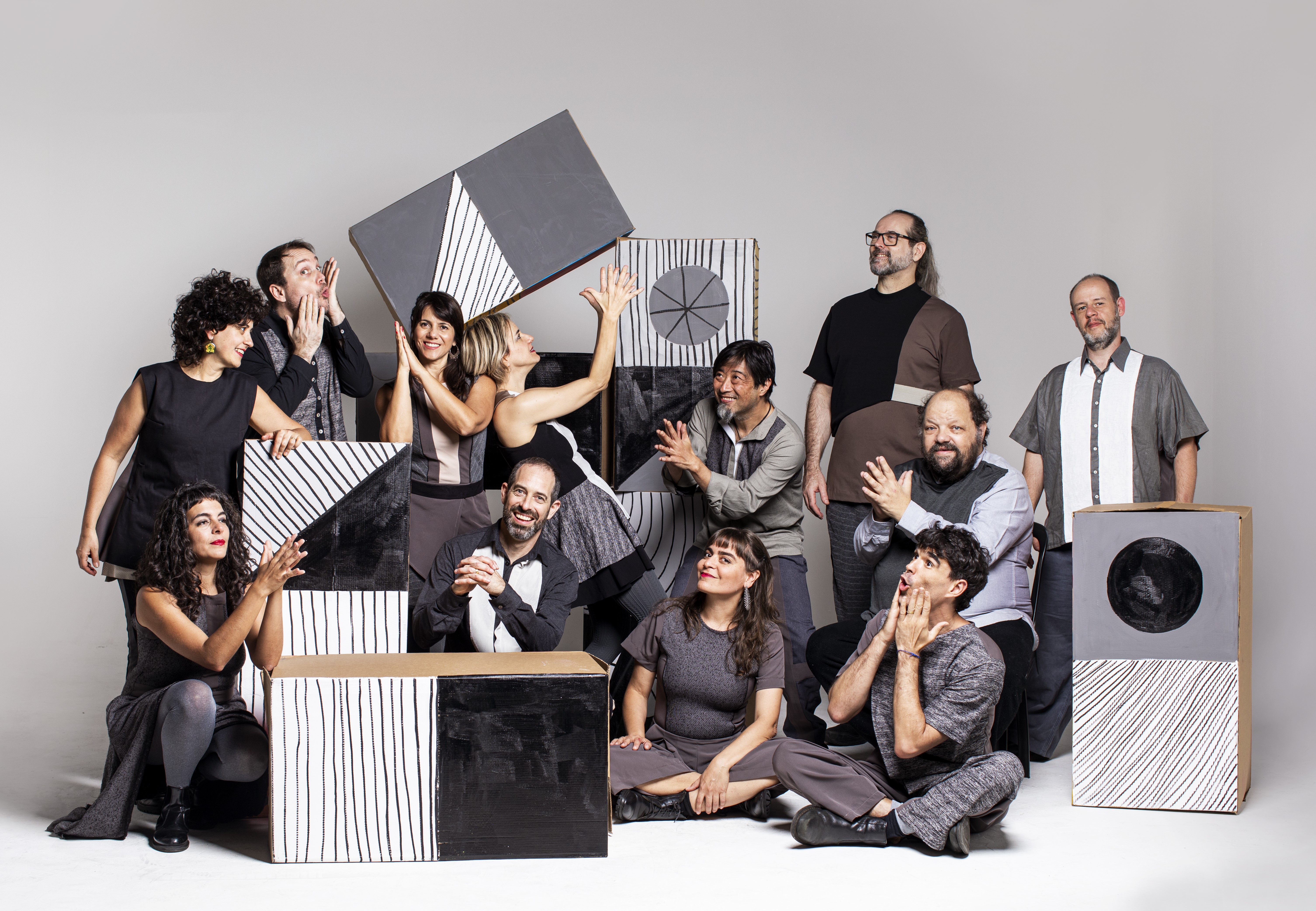 Grupo em ensaio fotográfico