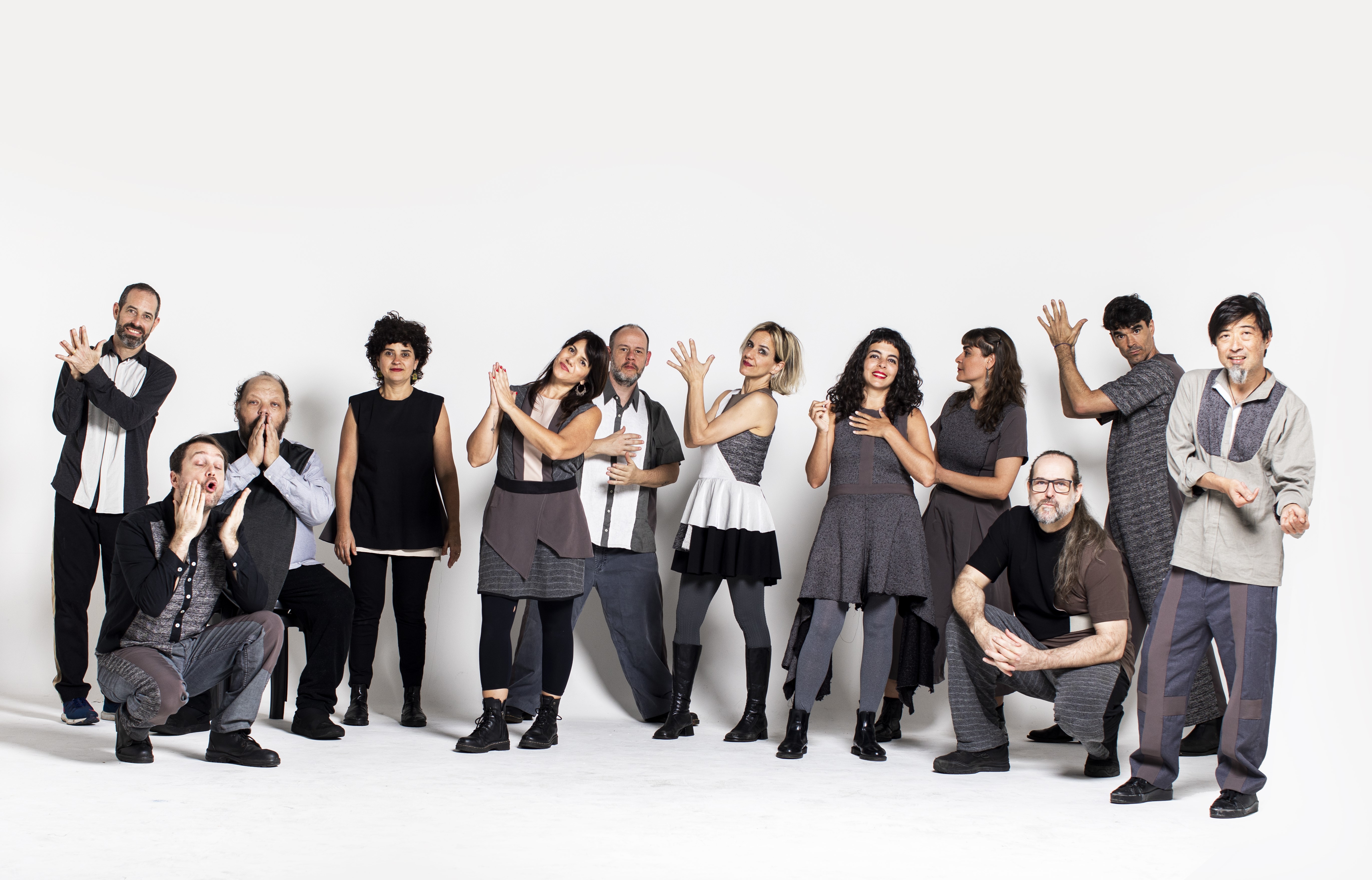 Grupo em ensaio fotográfico