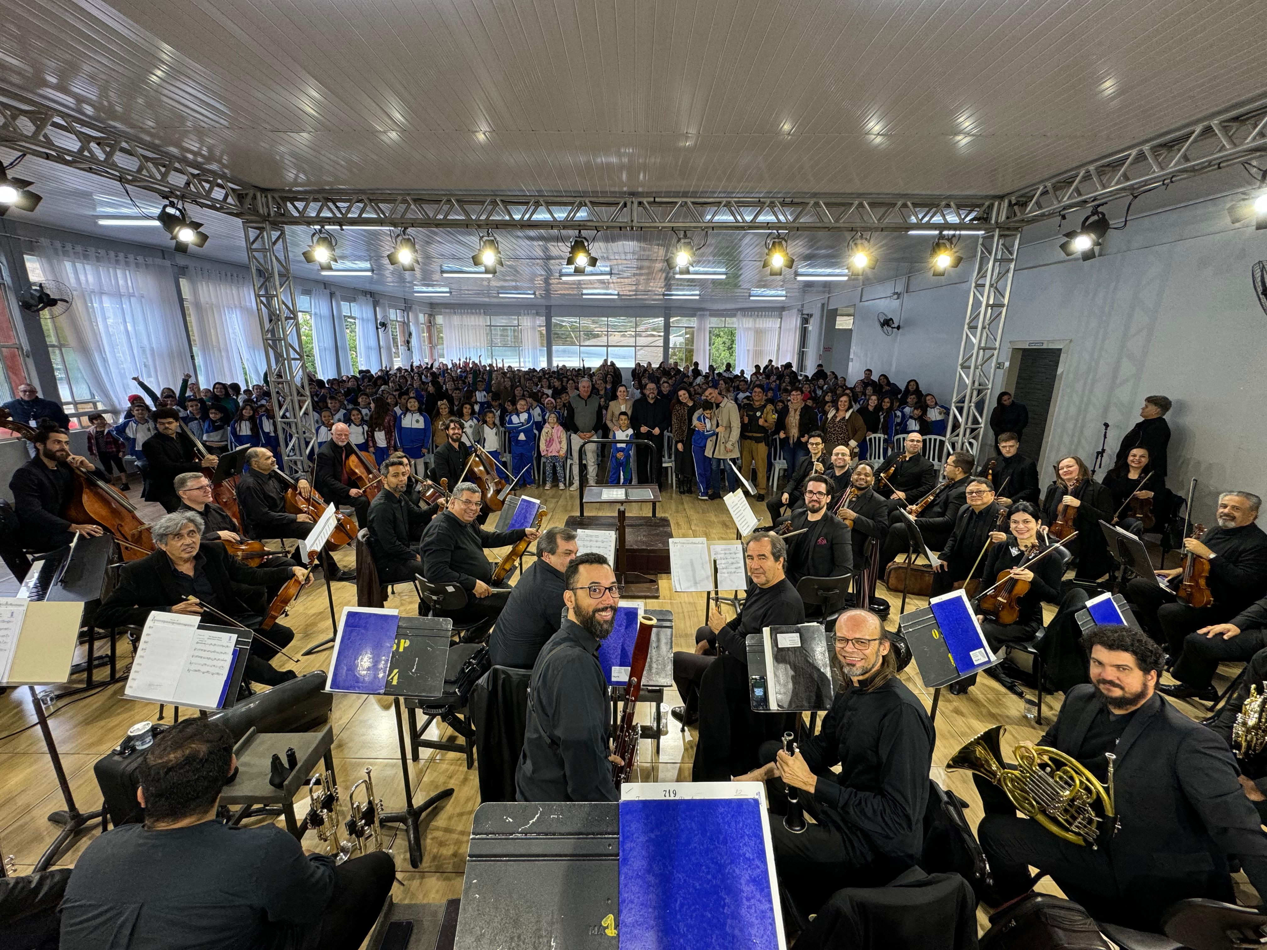 Orquestra Sinfônica do Paraná em Rio Branco do Sul
