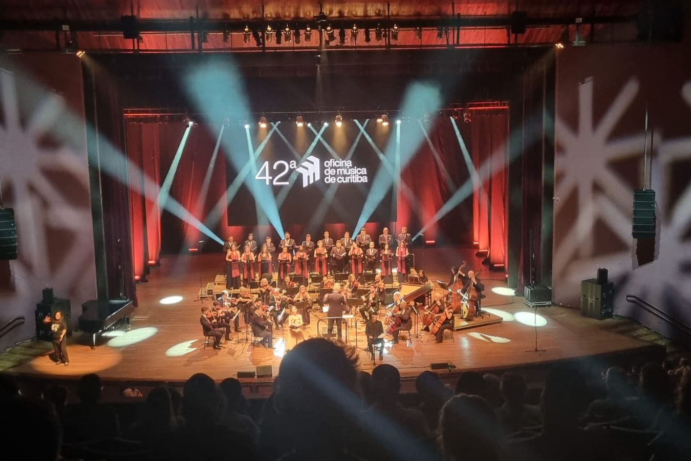 Concerto da Abertura da Oficina de Música de Curitiba.
