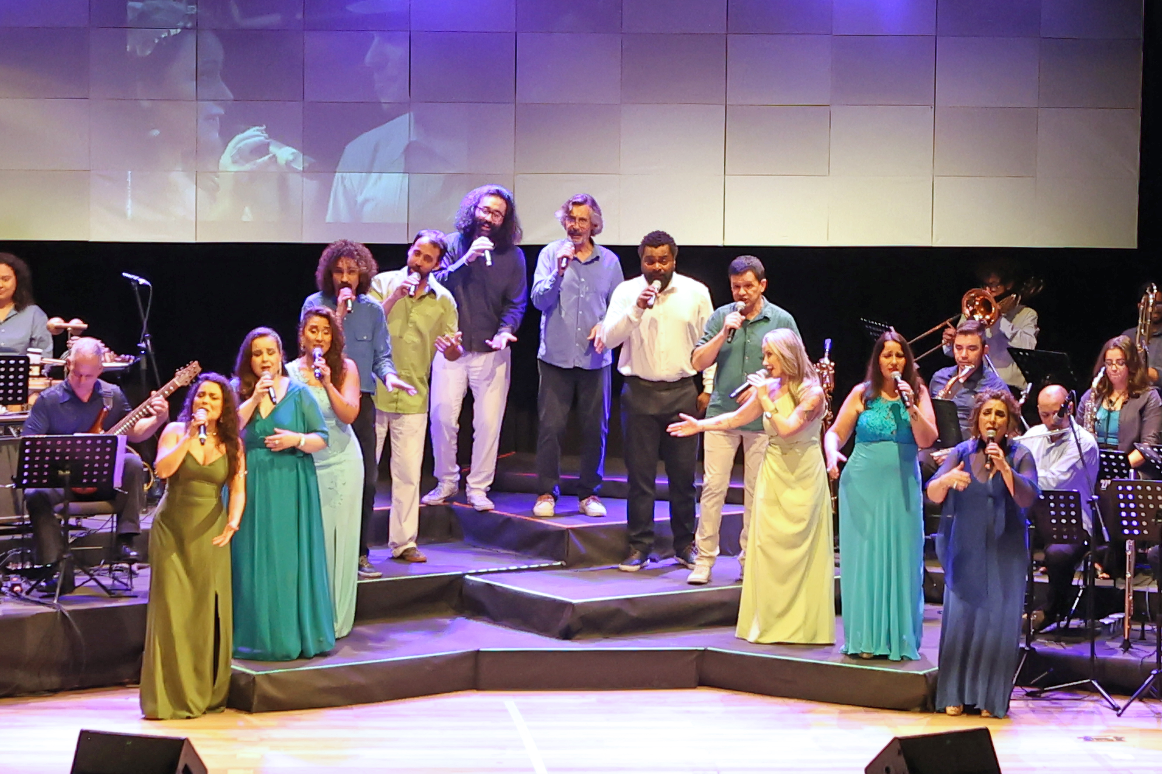 Show dos 30 anos do grupo Brasileirão.