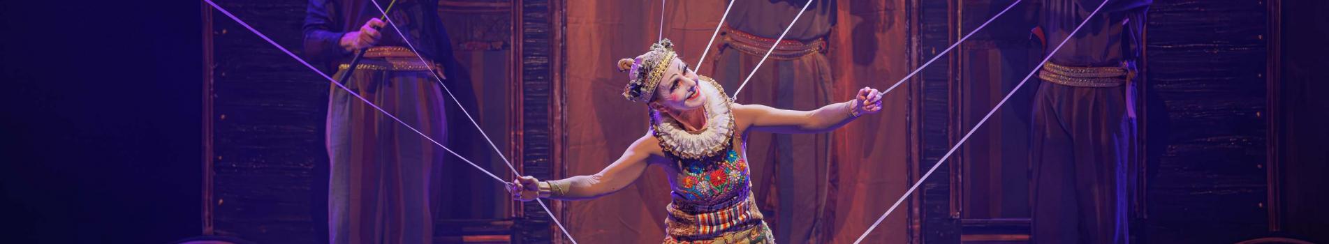 Apresentação do espetáculo "Gag" do G2 Cia de Dança Teatro Guaíra. 