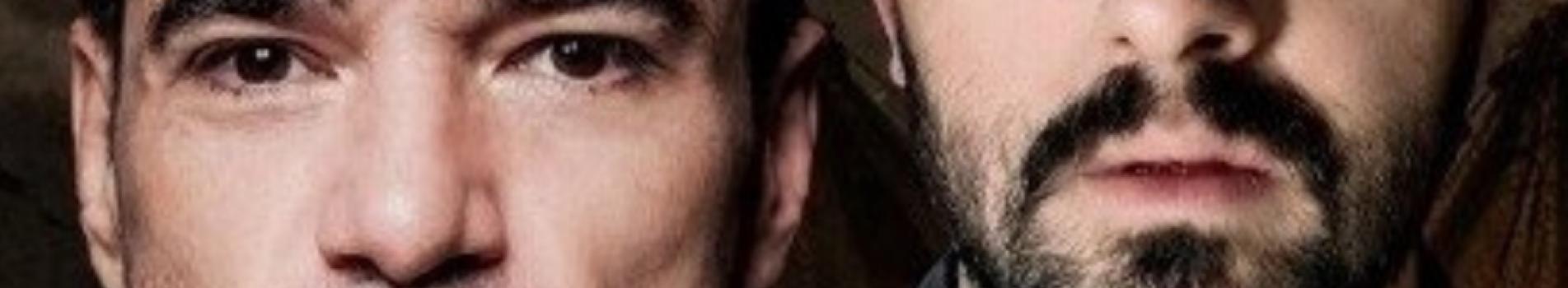 Caio Blat e Pedro Henrique Müller apresentam o espetáculo "Subversão Kafka", no Guairinha