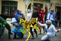 Apresentação dos bailarinos nesta terça-feira (6) no Hospital Pequeno Príncipe