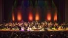 orquestra no palco