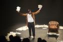Cenas do espetáculo no Festival de Teatro de Curitiba