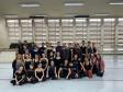 Turma completa com a companhia