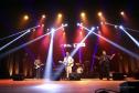 Palco e público no Guairão durante shows da Oficina de Música