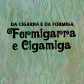 peça infantil, imagem gráfica de divulgação "formigarra e cigamiga"