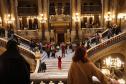 Visita do governador e comitiva da Cultura em Paris, na França