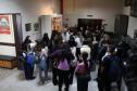 Estudantes de arquitetura participam de visita guiada e conhecem os bastidores do  Teatro Guaíra