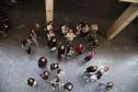 Estudantes de arquitetura participam de visita guiada e conhecem os bastidores do  Teatro Guaíra