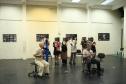 Ensaio do espetáculo  "Gregor - uma jornada patética" pela G2 Cia de Dança Teatro Guaíra  
