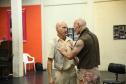 Ensaio do espetáculo  "Gregor - uma jornada patética" pela G2 Cia de Dança Teatro Guaíra  