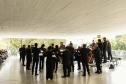 Concerto da Orquestra Sinfônica do Paraná no Museu Oscar Niemeyer é sucesso de público