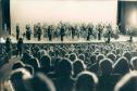 Primeiro concerto da Orquestra Sinfônica do Paraná em 1985. 