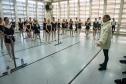 Ex-aluna do Guaíra, primeira bailarina do Philadelphia Ballet retorna para aula especial