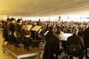  A Orquestra Sinfônica do Paraná retorna no vão-livre do Museu Oscar Niemeyer (MON) concerto gratuito da série "OSP no Museu Oscar Niemeyer – Mostly Mozart".
