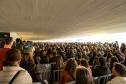  A Orquestra Sinfônica do Paraná retorna no vão-livre do Museu Oscar Niemeyer (MON) concerto gratuito da série "OSP no Museu Oscar Niemeyer – Mostly Mozart".