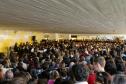  A Orquestra Sinfônica do Paraná retorna no vão-livre do Museu Oscar Niemeyer (MON) concerto gratuito da série "OSP no Museu Oscar Niemeyer – Mostly Mozart".