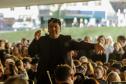  A Orquestra Sinfônica do Paraná retorna no vão-livre do Museu Oscar Niemeyer (MON) concerto gratuito da série "OSP no Museu Oscar Niemeyer – Mostly Mozart".