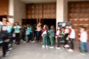 Entrega da reforma do telhado do Teatro Guaíra / parceria da AUDI - Apresentação de Ballet para 600 crianças de escolas públicas.