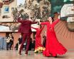 Arte Flamenca no palco do Guairinha:  Aire Flamenco em "El Árbol"  