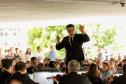 Penúltimo concerto da Orquestra Sinfônica do Paraná no vão do MON  reuniu mais de mil pessoas. 