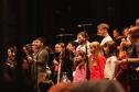 Projeto grandioso: concerto dos 41 anos da OSP mobiliza 230 artistas e crianças no Guairão 