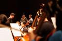 Projeto grandioso: concerto dos 41 anos da OSP mobiliza 230 artistas e crianças no Guairão 