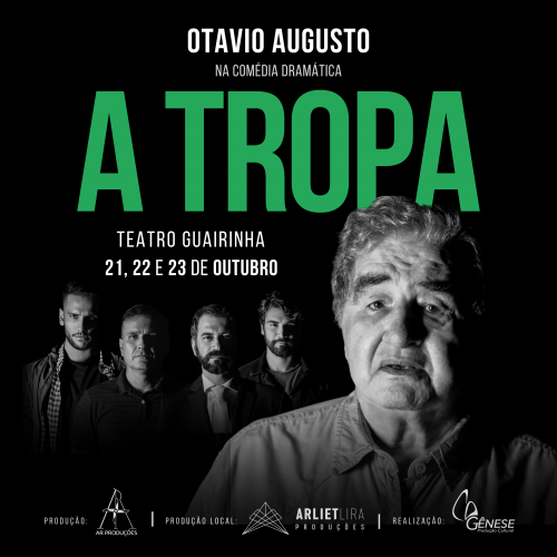 Arte de divulgação de A Tropa