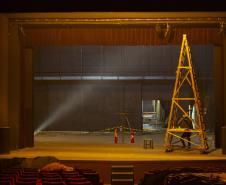 Reforma prepara Teatro Guaíra para espetáculos em 2022