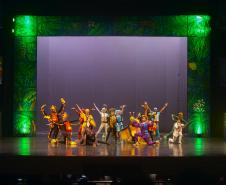 Imagem de espetáculo acontecido no Teatro Guaíra