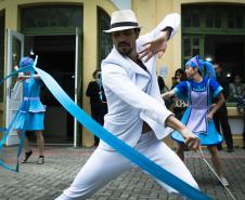 Apresentação dos bailarinos nesta terça-feira (6) no Hospital Pequeno Príncipe