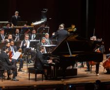 Orquestra em concerto no domingo