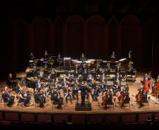 Orquestra em concerto no domingo