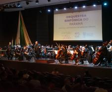 Concerto didático em Pinhais para rede municipal