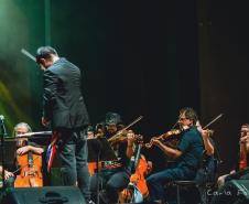 Orquestra Cordas do Iguaçu em apresentação