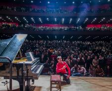 Apresentação de Rock ao Piano no Guairão em 2023