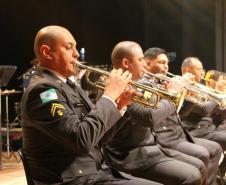 Concerto da Banda da PMPR em 2023 no Teatro Guaíra