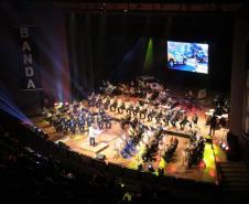 Concerto da Banda da PMPR em 2023 no Teatro Guaíra