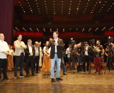 Evento no placo do Guairão