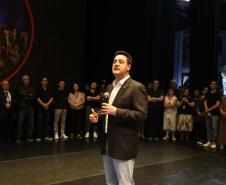 Evento no placo do Guairão
