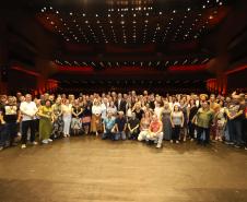 Evento no placo do Guairão
