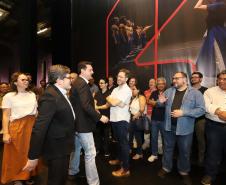 Evento no placo do Guairão